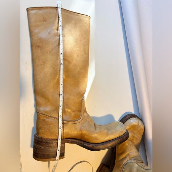 **Rare** Vintage 70’s Frye Banana Black Label Campus Boots - Picture 16 of 16